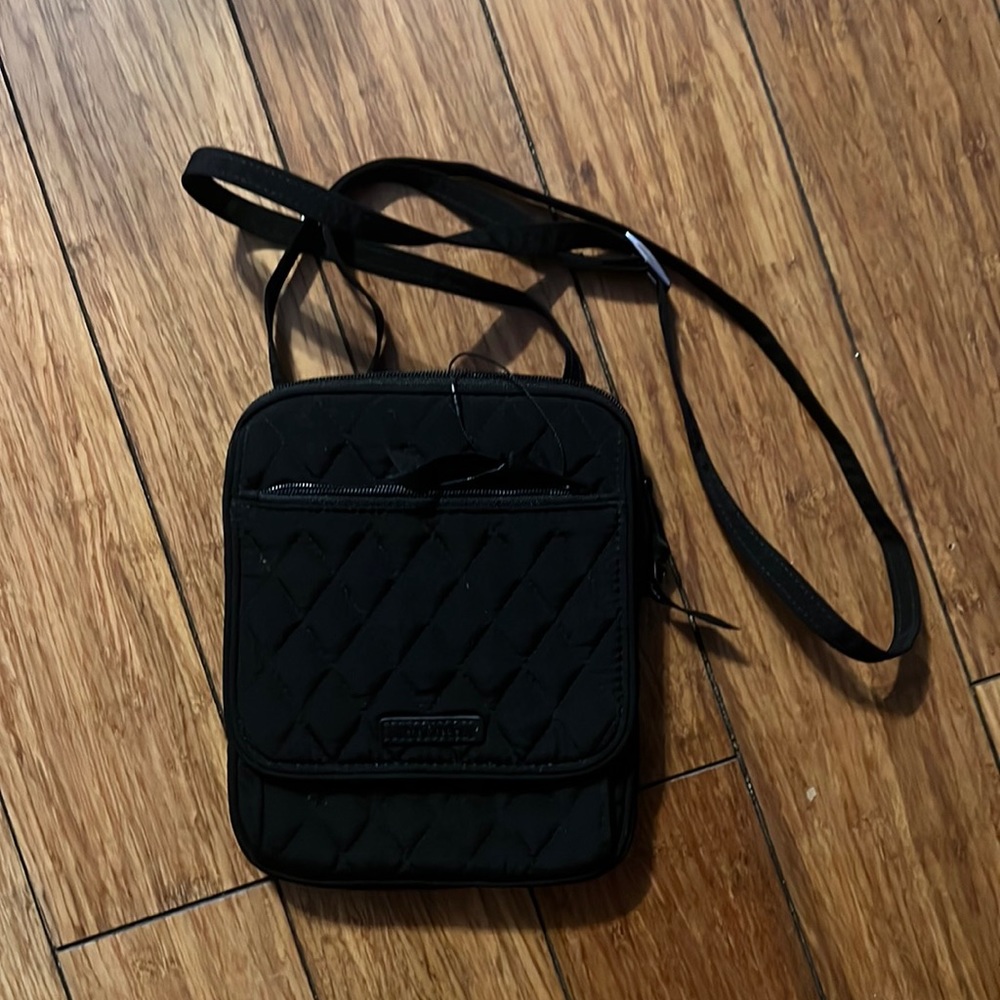 Vera Bradley Black Quilted Crossbody Bag